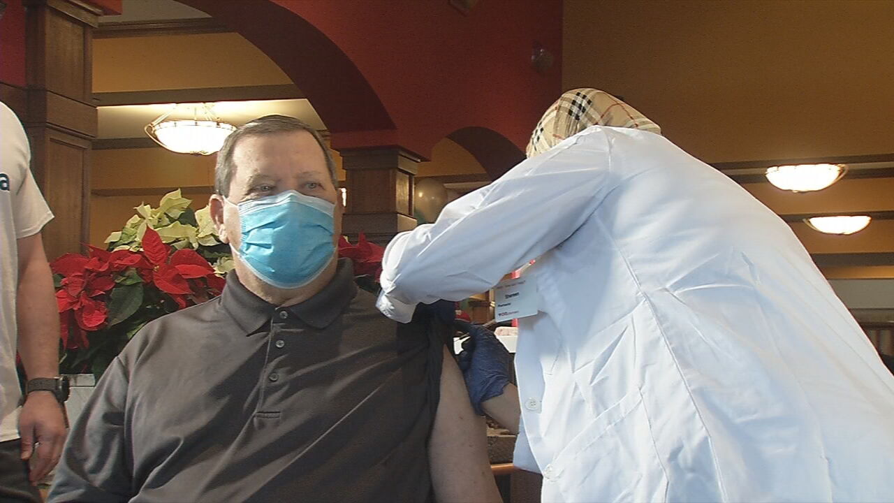 COVID-19 vaccines being administered at Atria Senior Living
